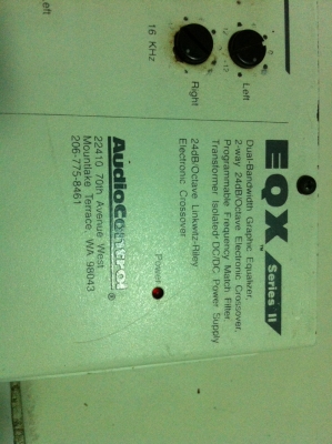 AudioControl EQX Series II equalizer 13แบน มือ2 Made in USA AudioControl EQX Series II equalizer 13แบน มือ2 Made in USA
