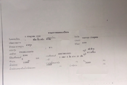 HINO MAGA FM  344 พร้อมหางซิมิดั้ม