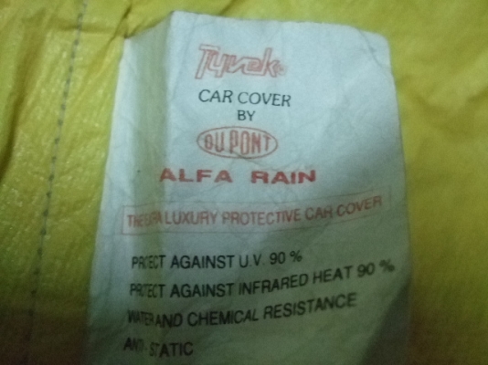 ผ้าคลุมรถ ดูป้องท์