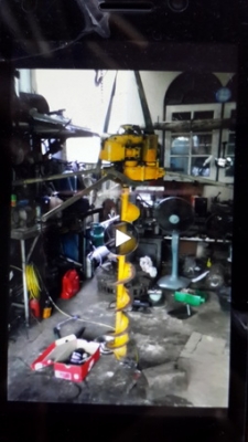 ขายเครื่องเจาะดิน ดอก 8 นิ้ว