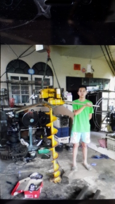 ขายเครื่องเจาะดิน ดอก 8 นิ้ว