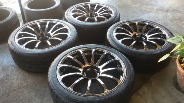 ล้อแม็ก ขอบ 22 ce28 ก้านยก แถมยาง ราคาถูก ล้อแม็ก ขอบ 22 ce28 ก้านยก แถมยาง ราคาถูก