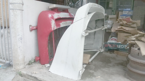 หมวกรถบรรทุก ลุ่ลมรถบรรทุกก ขายเหมา 2อัน