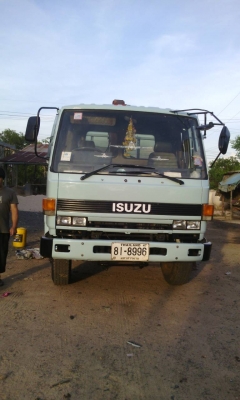 รถหกล้อติดเครน  เครื่อง  145  แรง  เครื่องดี  ครัสชีสวย  พร้อมใช้งาน