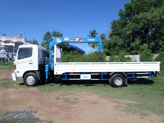 ขาย 6 ล้อ ฮีโน่ เมก้า เครน 3 ตัน  175 แรง  6.50 ม. รวมเครน ปี 2008   3 ปลอก 2 ชัก ขาเหลี่ยม รุ่นใหม่ ท้องวี สภาพสวยสุด ๆ เครื่องแน่น คัสซีสวย พร้อมใช้งาน     ชมรถก่อนได้ครับ สนใจติดต่อได้ที่  081-9425443   081-5715326