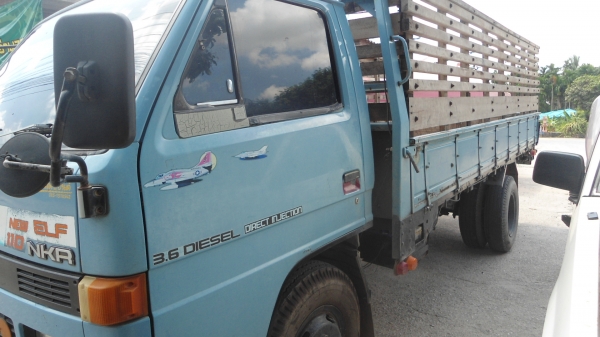 ขายอีซูซุ NKR110 แรงจดทะเบียนปี 43  เกียร์ยาว แอร์เย็น  เอกสารชุดโอนครบภาษีปี 59