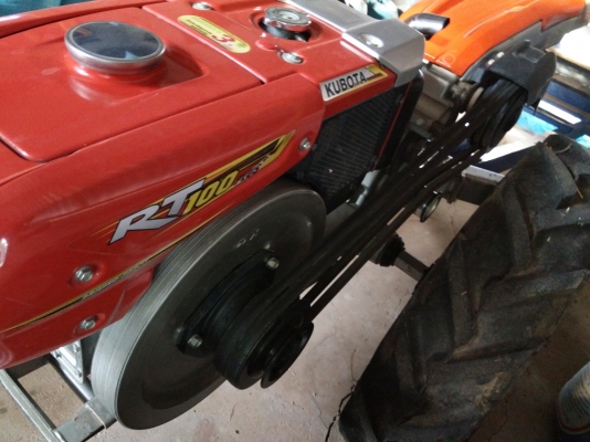 ขาย คูโบต้า พลัส  100 ใช้งานเพียง 10 ไร่ พร้อมเทเล่อร์