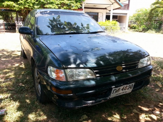 ขายรถเก๋ง โตโยต้า โคโรล่าปี92 รุ่น3ห่วง ติดแก๊สLPG ระบบหัวฉีด สภาพพร้อมใช้งาน ภายในสวย แอร์เย็น เอกสารพร้อมโอน สนใจโทร 090-8588220คุณนะ 093-3258446คุณบิว ID:narong498 หรือเข้าดูสินค้าอื่นๆได้ที่ www.truck.in.th/498 หรือเพจFacebook ณรงค์ ซื้อขายรถมือสอง (เ