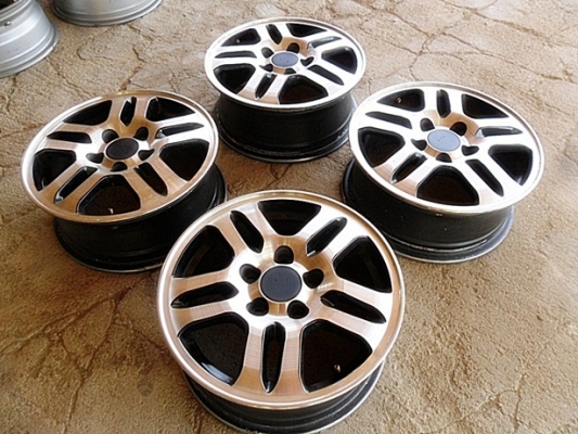 แม็กแท้ ขอบ15- 5รู114 สีสวย (4วง3,600บ.)