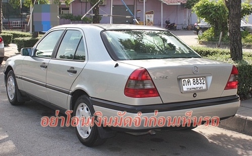 มือเดียวตั้งแต่ป้ายแดง รถสวยจัด ไม่เคยติดแก๊ส Benz C 180 Classic