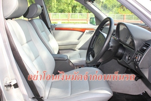 มือเดียวตั้งแต่ป้ายแดง รถสวยจัด ไม่เคยติดแก๊ส Benz C 180 Classic