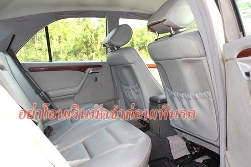 มือเดียวตั้งแต่ป้ายแดง รถสวยจัด ไม่เคยติดแก๊ส Benz C 180 Classic