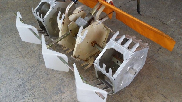 เครื่องกำจัดวัชพืชในร่องข้าว 3 แถว KIORITZ -PC315 เก่าญี่ปุ่น สภาพสวย