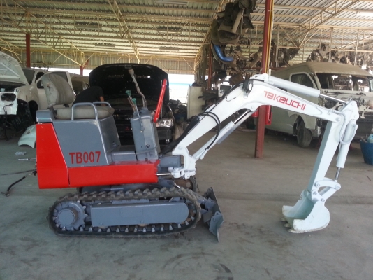 ขายรถขุดเล็กTakeuchi   TB007