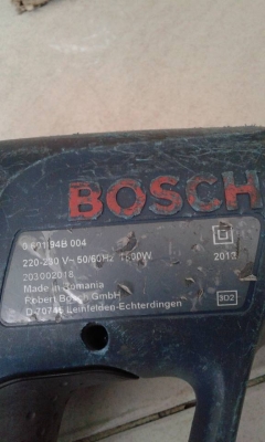 เป่าลมร้อน บอสแท้ 1800 w. เป่าลมร้อน บอสแท้ 1800 w.