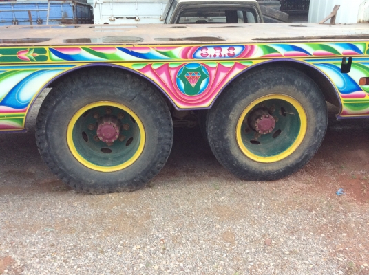 เทรลเลอร์ HINO F1810ล้อ2เพลา เครืองดี ครัทซีสวย ยางดี รถพร้อมใช้(ขึ้นแม็คโครได้) ขาย 700,000บาท ศุภากร 081-4252943