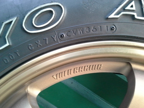 TE37 + Toyo AT 265/65/17 ปี11 สวยๆ1ชุด