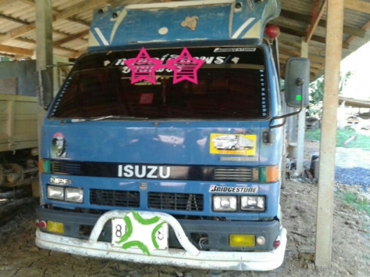 หกล้อ อีซูซุ NPR115แรง เกียร์สั้น power สภาพพร้อมใช้งาน ทะเบียนพร้อมโอน