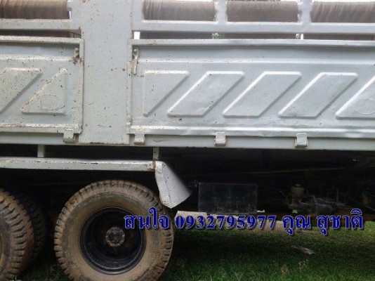 รถบรรทุก 10 ล้อดั๊มพ์  ยี่ห้อ HINO  รุ่น FM3H   ขนาดแรงม้า 195แรงม้า  กระบะดั้มสามมิตร