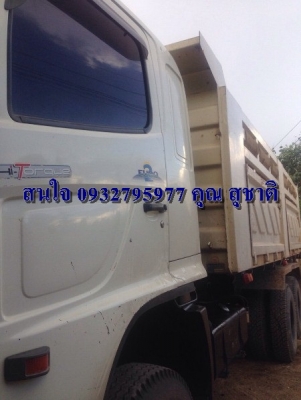 รถบรรทุก 10 ล้อดั๊มพ์   ยี่ห้อ HINO  ขนาดแรงม้า 320 แรงม้า  ปี 25550