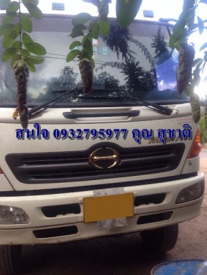 รถบรรทุก 10 ล้อดั๊มพ์   ยี่ห้อ HINO  ขนาดแรงม้า 320 แรงม้า  ปี 25550