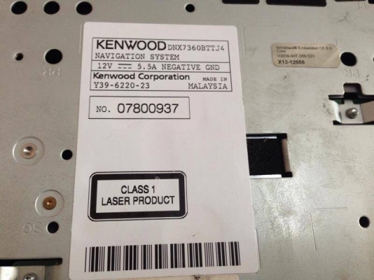 Kenwood dnx7360bt Kenwood dnx7360bt