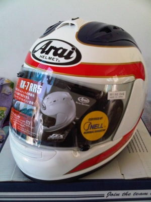 Arai Rx7 RR5 Spencer