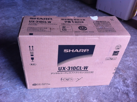 เครื่องFax และโทรศัพท์ และ COPY ยี่ห้อ SHARP แบบใช้แผ่นฟิล์มซึ่งมีความชัดมาก