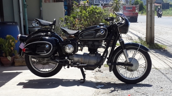 วุมิ นนบุรี ขาย BMW R27 ปี2509 ทะเบียนแท้โอนขนส่งสถาพนางฟ้ามาอีกแล้วคับ