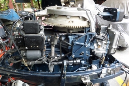 ขาย เครื่องเรือ YAMAHA 40 แรง  นำเข้าจากญี่ปุ่นสภาพพร้อมใช้ ราคา 43,000