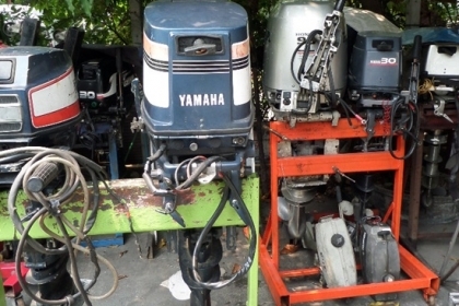 ขาย เครื่องเรือ YAMAHA 40 แรง  นำเข้าจากญี่ปุ่นสภาพพร้อมใช้ ราคา 43,000