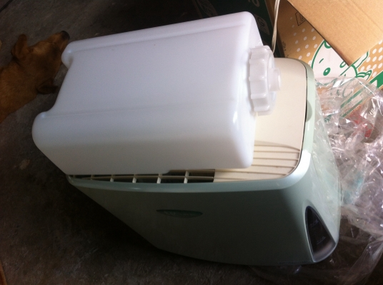 เครื่องฟอกอากาศ สองระบบ SANYO จากญี่ปุ่น มีระบบฟอกอากาศด้วยการะเหยตัวของน้ำโดยไม่ผ่านความร้อน