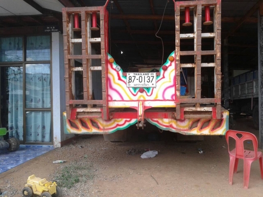 ขายเทนเลอร์ มีหางพับไฮดรอริค 10 ล้อหัวยาว เพลาเดียว เครื่อง 6BB1 145 แรงม้า เฟืองท้ายใหญ่ คัสซีสวย ทะเบียนพร้อมโอน