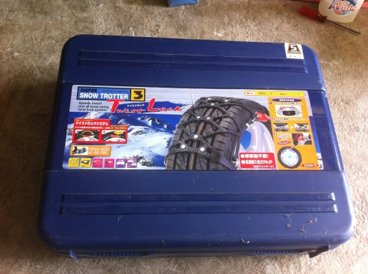 ยางพันล้อรถกันลื่นสำหรับใส่ลุยจากญี่ปุ่น ใช้กับยางได้ตั้งแต่ R-14  - R 18