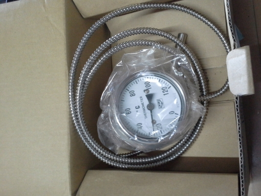 เกจวัดอุณภูมิ  0-120  องศา