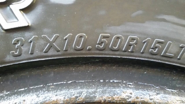 ยาง mud maxxis 31 สภาพสวยครับ