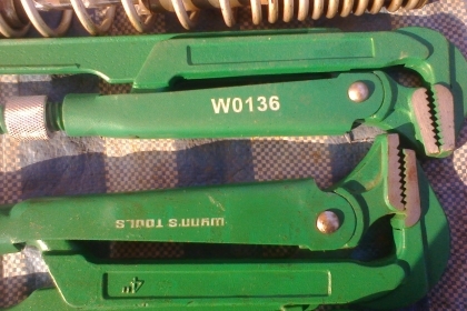 ประแจคอม้าสภาพสวยครับ เนื้อเหล็กดีครับ ขนาด 36 นิ้วครับ