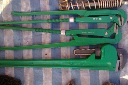 ประแจคอม้าสภาพสวยครับ เนื้อเหล็กดีครับ ขนาด 36 นิ้วครับ