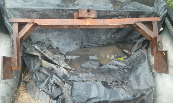 KUBOTA หางลากรถเกี่ยว รถไถ ยาว 4.3 กว้าง 2.4 ม. ยางสวยพร้อมใช้ครับ