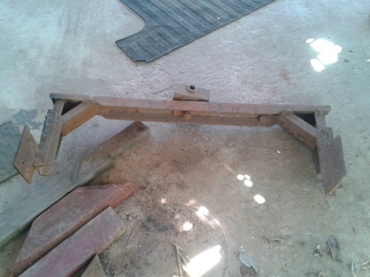 KUBOTA หางลากรถเกี่ยว รถไถ ยาว 4.3 กว้าง 2.4 ม. ยางสวยพร้อมใช้ครับ