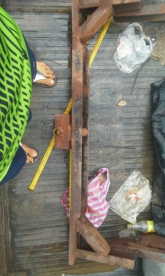 KUBOTA หางลากรถเกี่ยว รถไถ ยาว 4.3 กว้าง 2.4 ม. ยางสวยพร้อมใช้ครับ