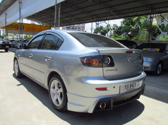 MAZDA3 1.6 4ประตู ปี2007 ติดLPG ชุดแต่งรอบคัน โทร 080-604-8422 ปุ้ย MAZDA3 1.6 4ประตู ปี2007 ติดLPG ชุดแต่งรอบคัน โทร 080-604-8422 ปุ้ย