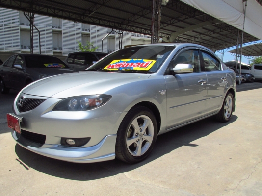 MAZDA3 1.6 4ประตู ปี2007 ติดLPG ชุดแต่งรอบคัน โทร 080-604-8422 ปุ้ย