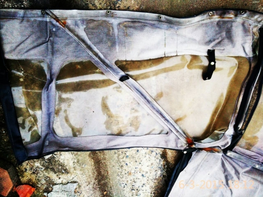 ผ้าใบพร้อมโครงเหล็ก ประตู ครบชุด  best top dualmatic  colorado usa  จิ๊ปมิตซู j53-j59