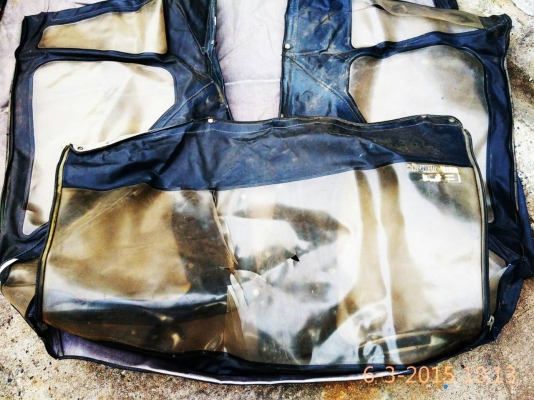 ผ้าใบพร้อมโครงเหล็ก ประตู ครบชุด  best top dualmatic  colorado usa  จิ๊ปมิตซู j53-j59