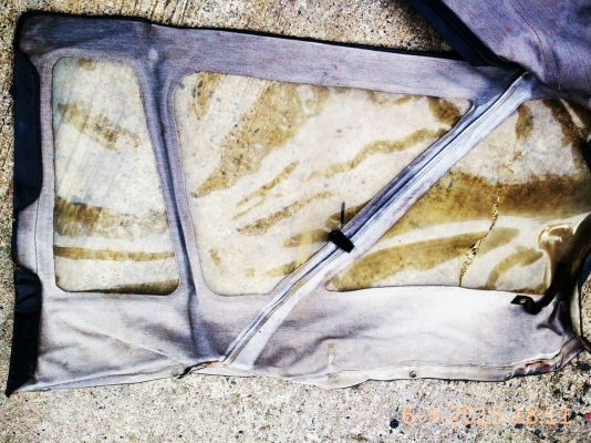 ผ้าใบพร้อมโครงเหล็ก ประตู ครบชุด  best top dualmatic  colorado usa  จิ๊ปมิตซู j53-j59