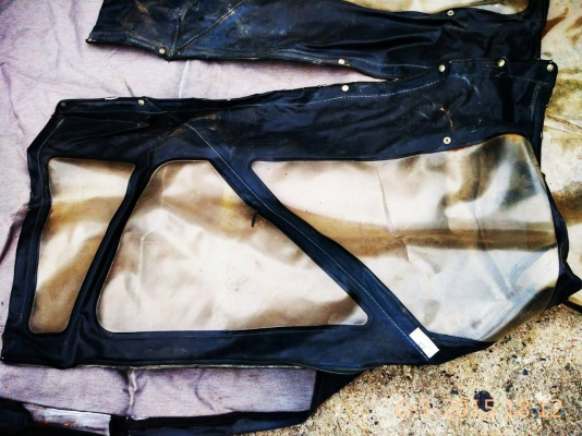 ผ้าใบพร้อมโครงเหล็ก ประตู ครบชุด  best top dualmatic  colorado usa  จิ๊ปมิตซู j53-j59