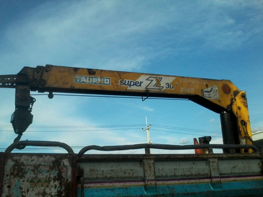 10ล้อRocky195 ติดเครนTADANO SuperZ300 ท้องปลิง 3ตัน3ปลอก