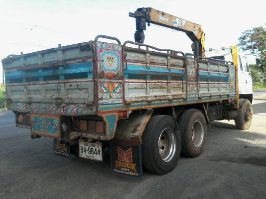 10ล้อRocky195 ติดเครนTADANO SuperZ300 ท้องปลิง 3ตัน3ปลอก