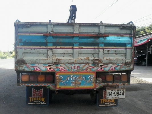 10ล้อRocky195 ติดเครนTADANO SuperZ300 ท้องปลิง 3ตัน3ปลอก